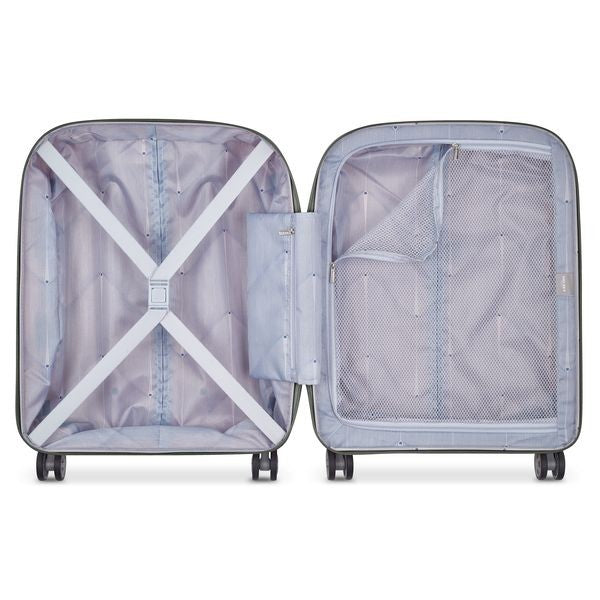 DELSEY Maleta de Cabina Slim 55cm Clavel Recycled Material