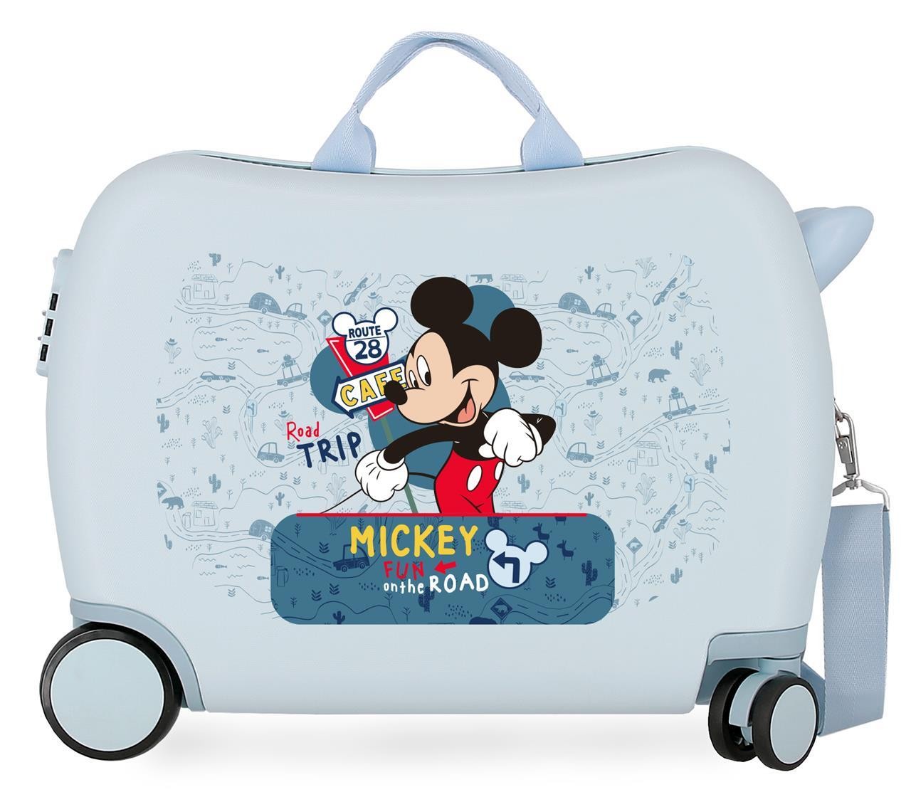 4959821 MALETA INF.ABS 4R. (2.MULTI) MICKEY ROAD TRIP