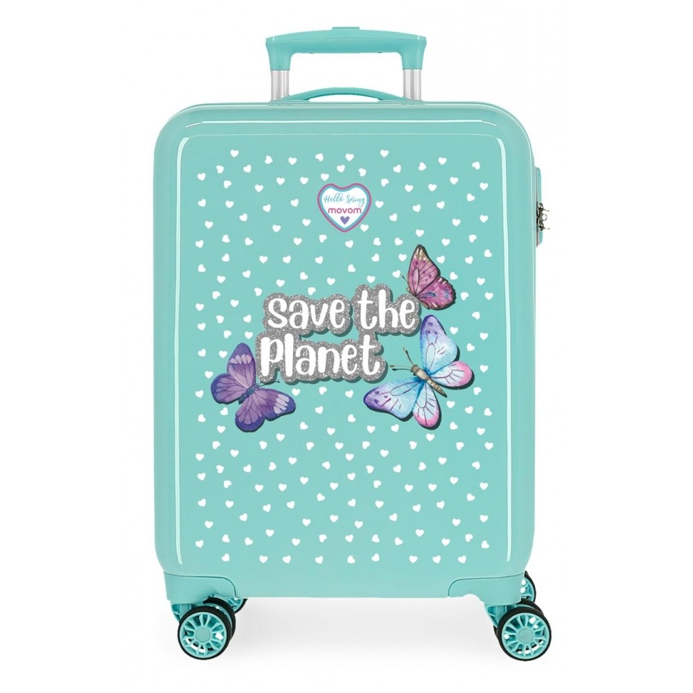 Maleta de Cabina Movom Save the Planet rígida 55cm