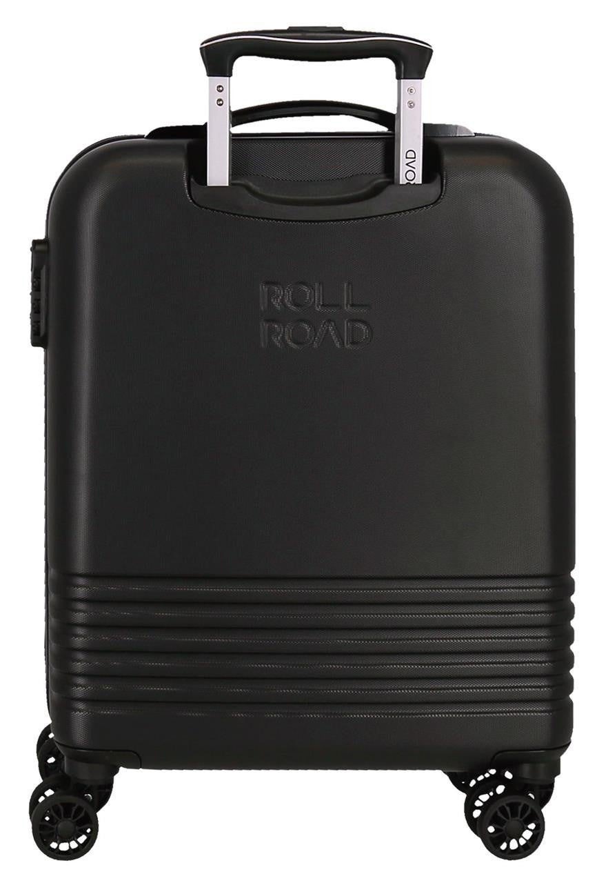 5089121 TROLLEY ABS 55CM.4R.INDIA NEGRO