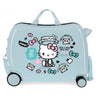 MALETA INFANTIL HELLO KITTY YOU ARE CUTE CON 2 RUEDAS MULTIDIRECCIONALES