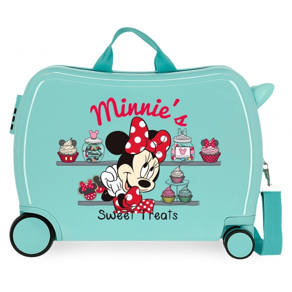 Maleta infantil Minnie Verde