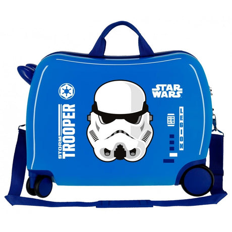 Maleta infantil 2 ruedas multidireccionales STAR WARS STORM