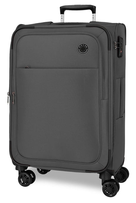 5318723 TROLLEY PES 66CM,4R,MOVOM ATLANTA GRIS