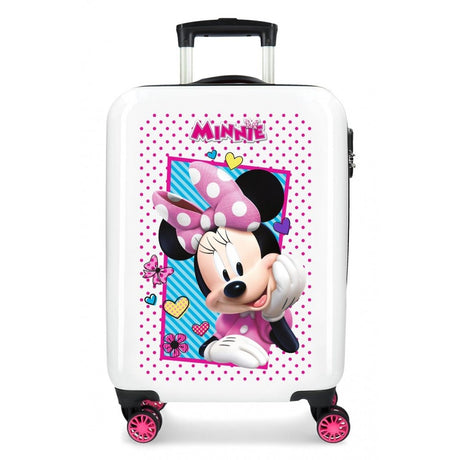 Maleta de cabina RÍGIDA JOY MINNIE FUCSIA