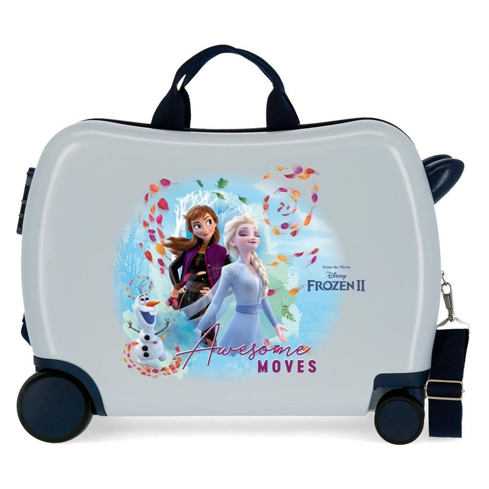 Maleta Infantil Frozen Awesome Moves con 2 ruedas multidireccionales