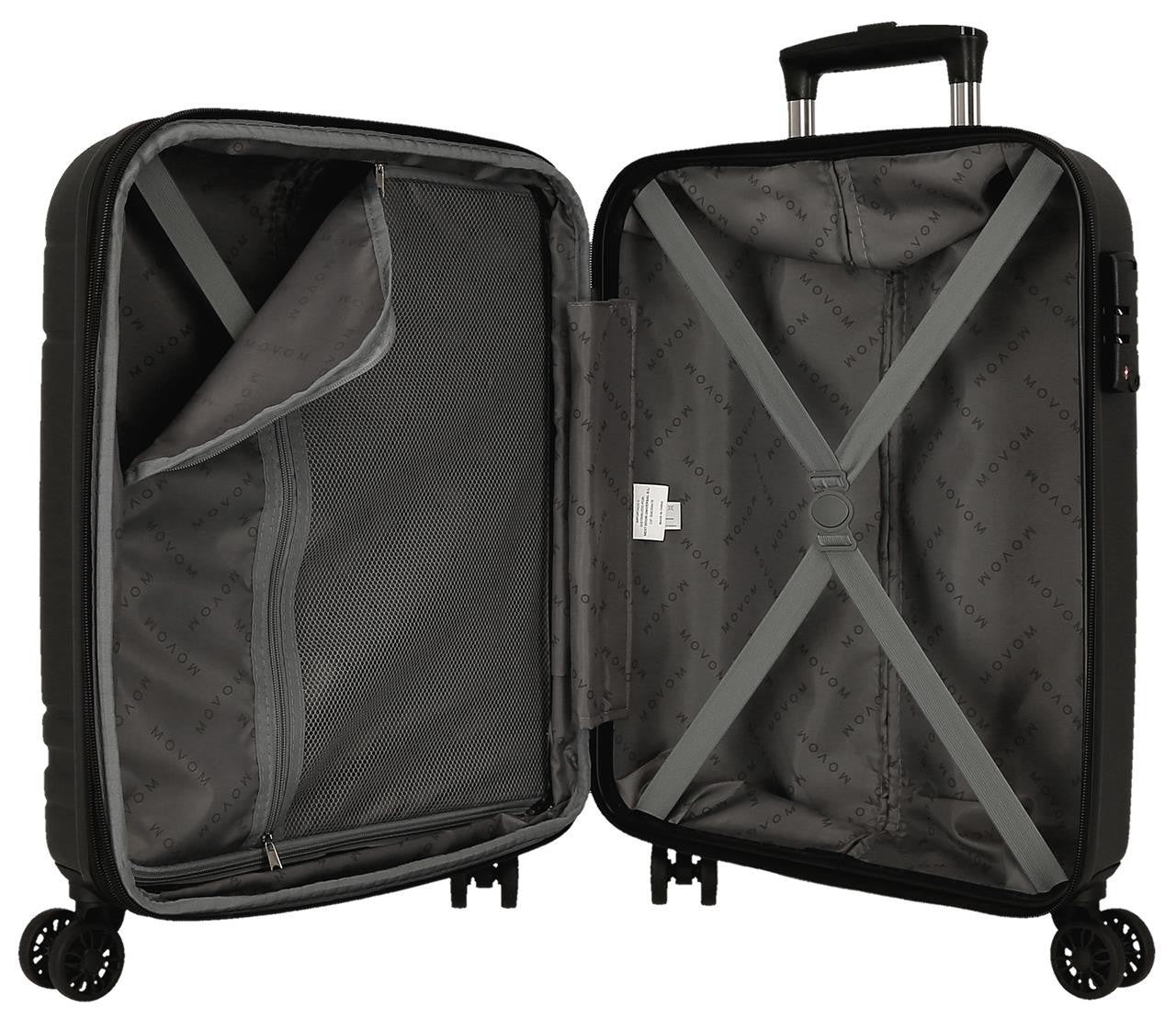 598866A TROLLEY ABS 55CM.4R.C/EXP.MOVOM GALAXY NEGRO