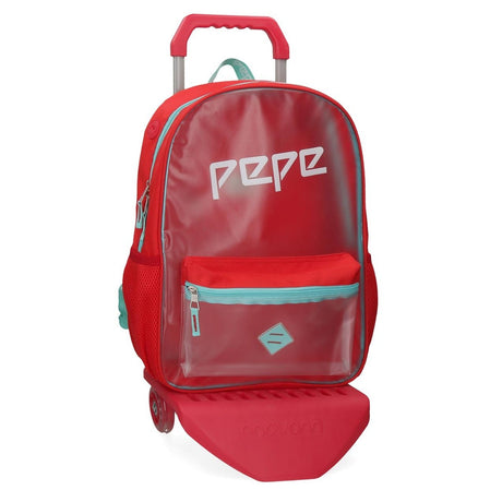 MOCHILA PEPE JEANS CRISTAL CON CARRO