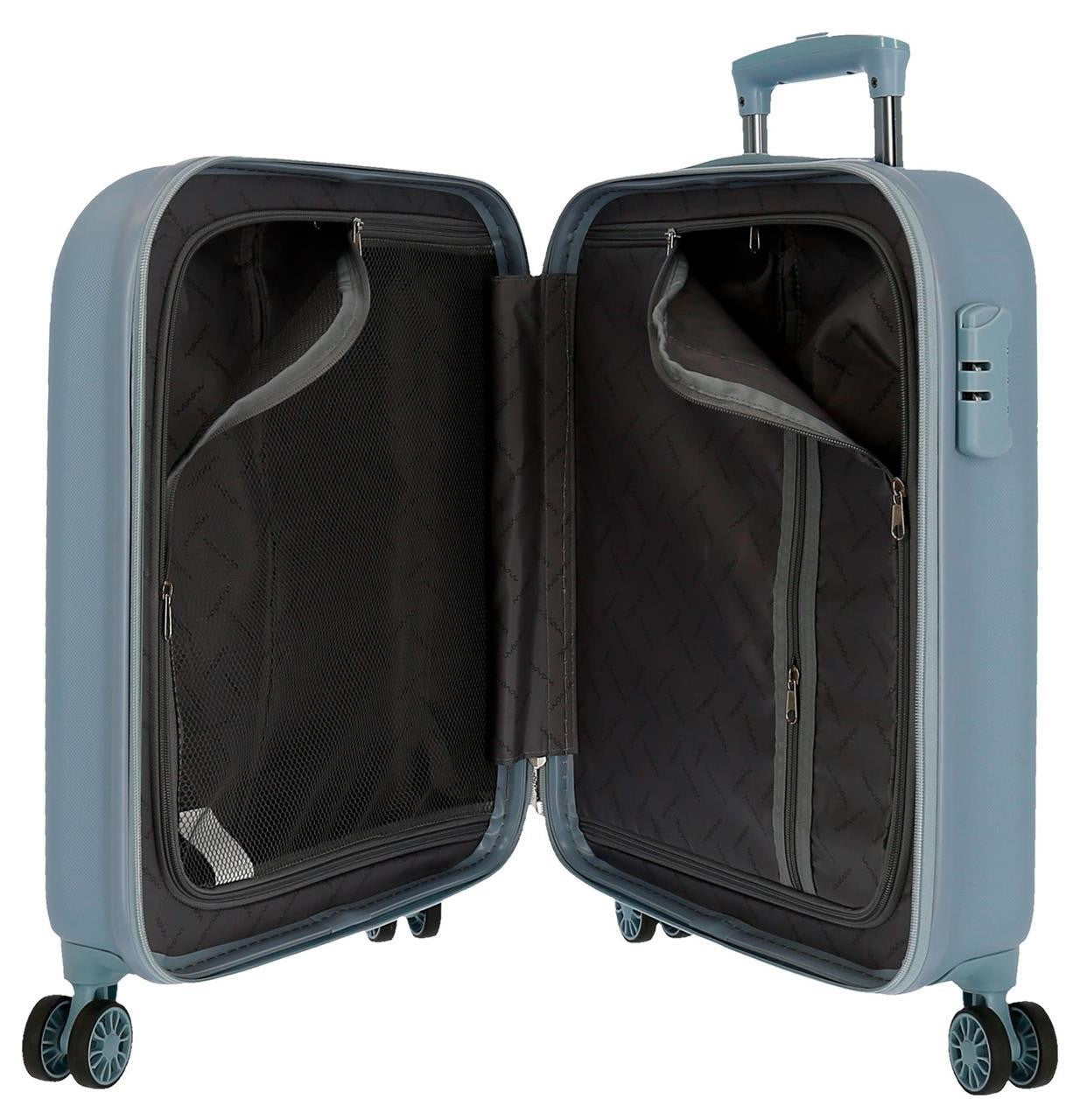 5999163 TROLLEY ABS 55CM.4R.MOVOM RIGA AZUL CIELO