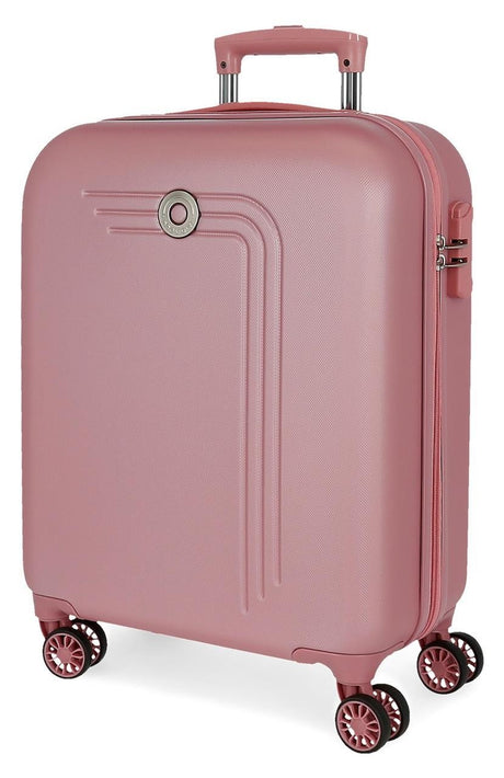 5999165 TROLLEY ABS 55CM.4R.MOVOM RIGA ROSA