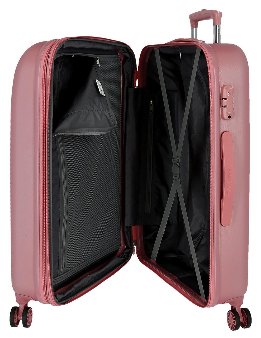 5999265 TROLLEY ABS 70CM.4R.MOVOM RIGA ROSA