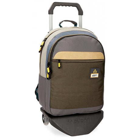 Mochila Adept Camper 44cm porta ordenador 15,6 pulgadas con carro