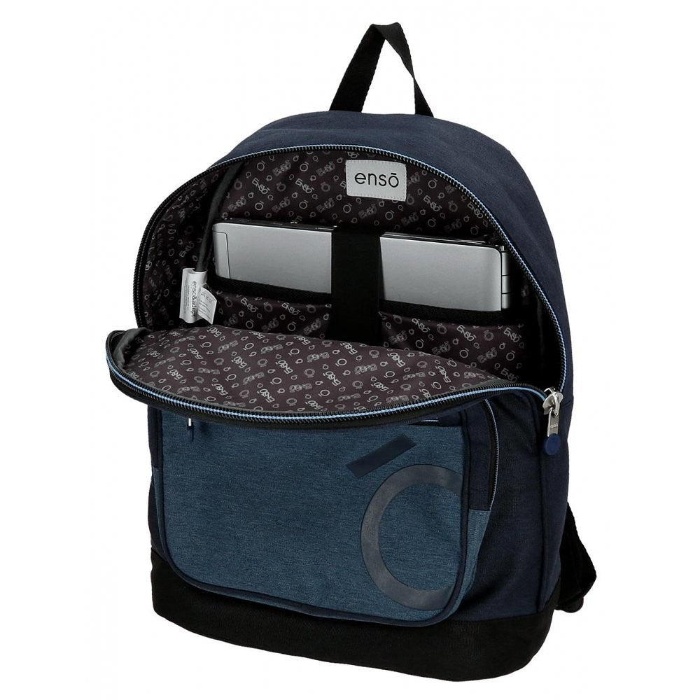 Mochila Portaordenador con Carro Enso Blue