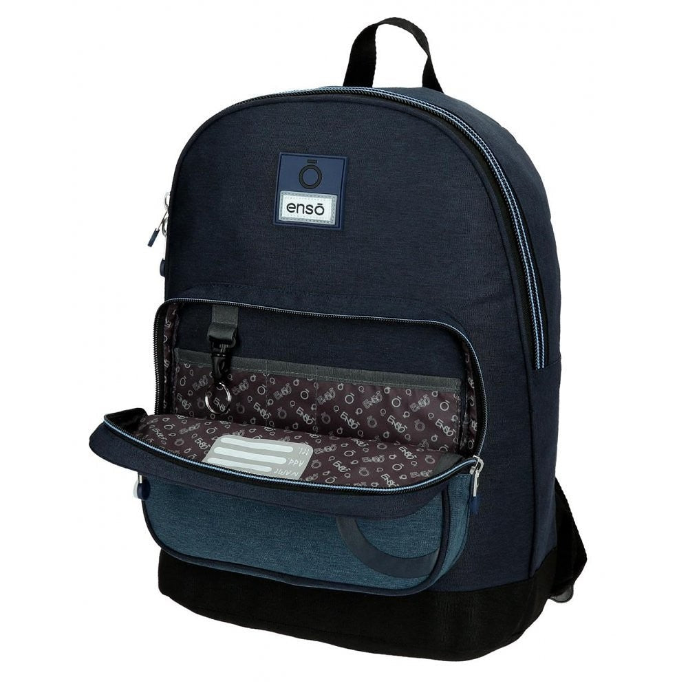 Mochila Portaordenador con Carro Enso Blue