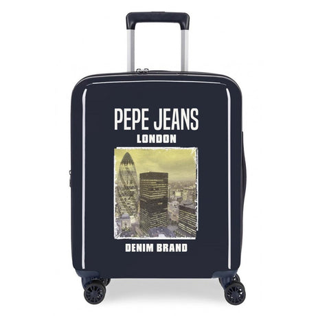 Maleta de cabina rígida 55cm Pepe Jeans Nolan Conrad Marino