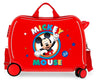 Maleta infantil 2 ruedas multidireccionales Circle Mickey