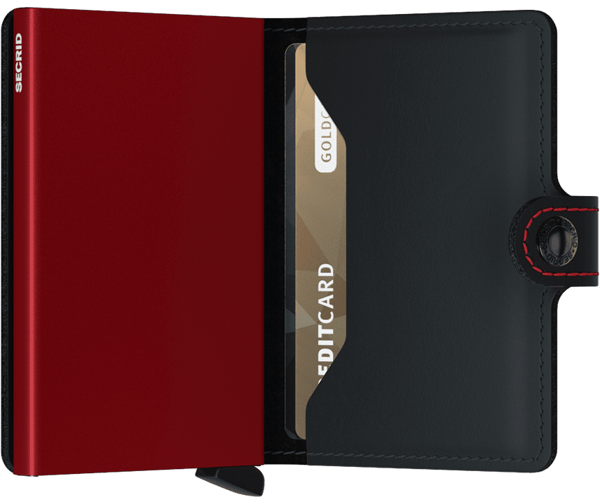 Secrid MiniWallet Matte Black&Red