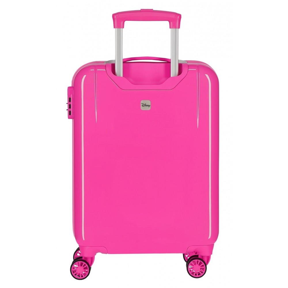 Maleta de cabina Minnie Around the World Paris Fucsia