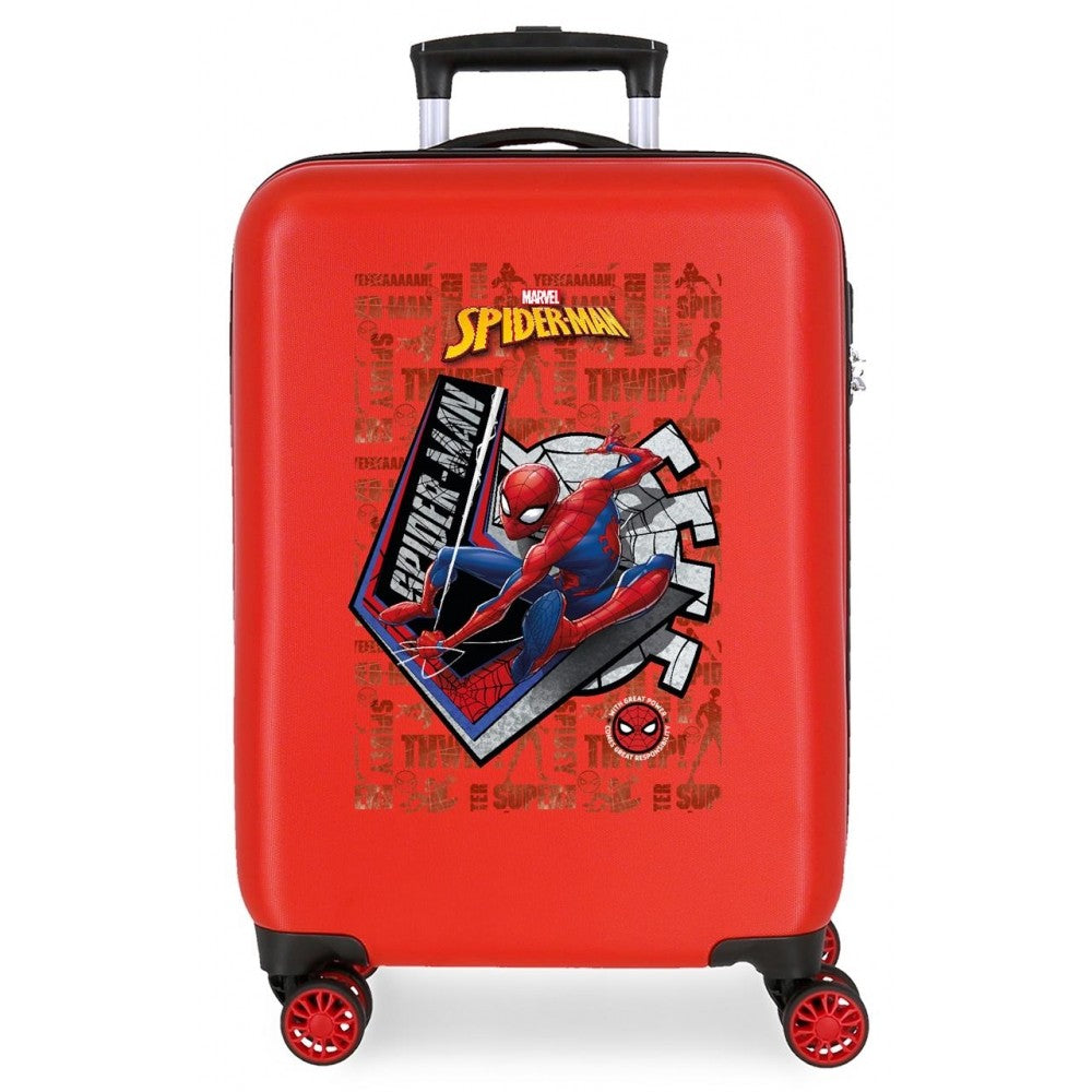 Maleta de Cabina Spiderman Great Power rígida 55cm