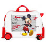 Maleta infantil 2 ruedas multidireccionales Mickey draw the line