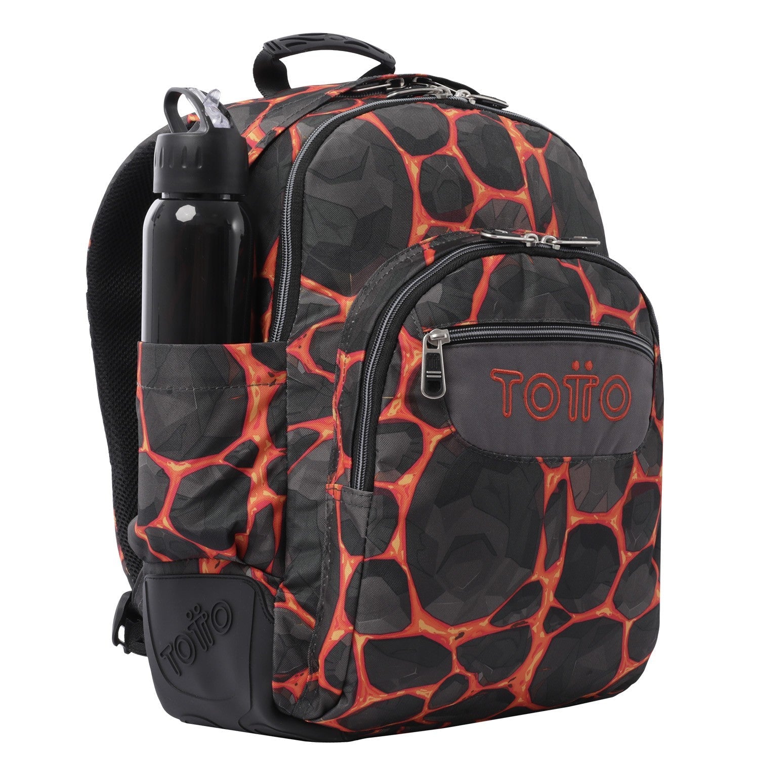 Mochila escolar - Crayoles- 6R3 - Estampado Rocas de TOTTO