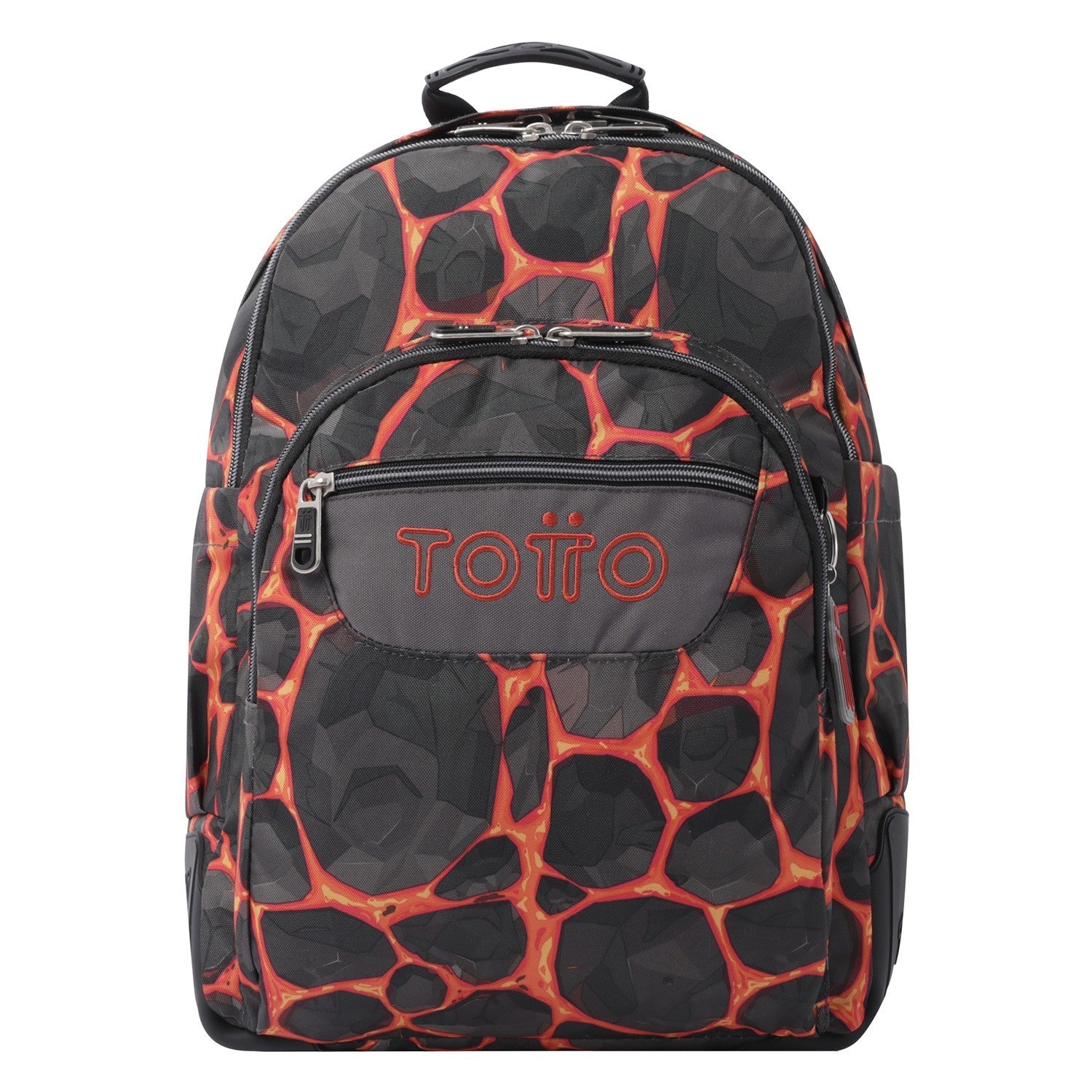 Mochila escolar - Crayoles- 6R3 - Estampado Rocas de TOTTO