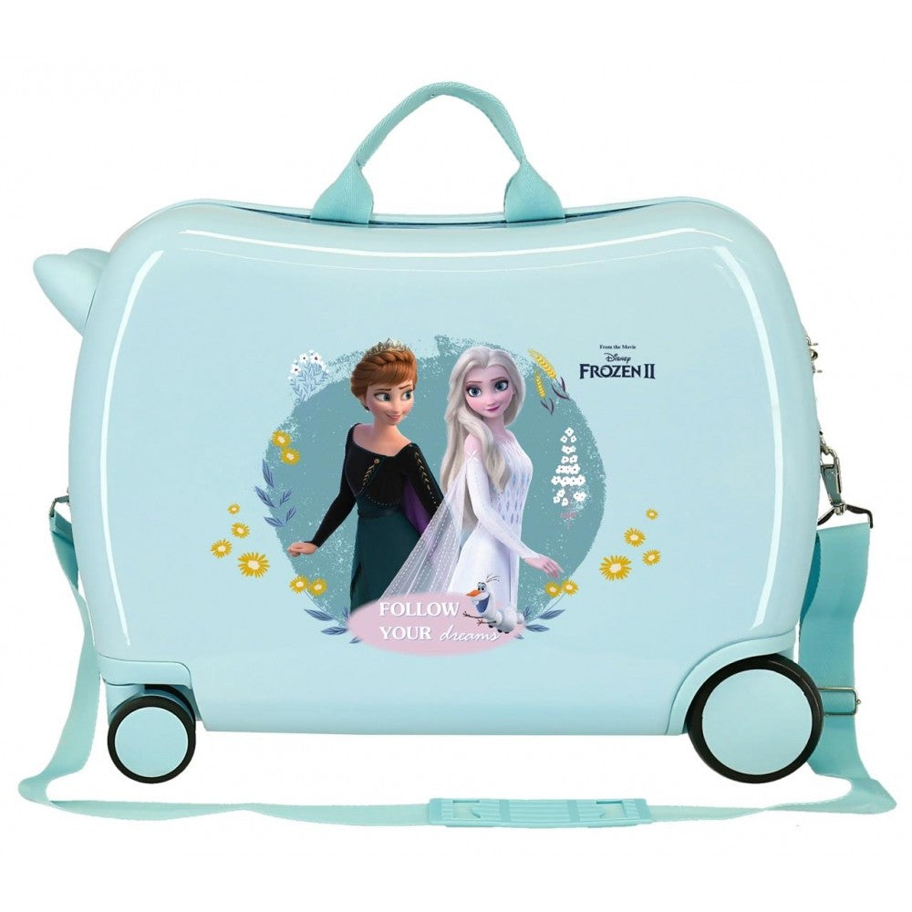 Maleta Infantil 4 Ruedas - FROZEN- FOLLOW YOUR DREAMS