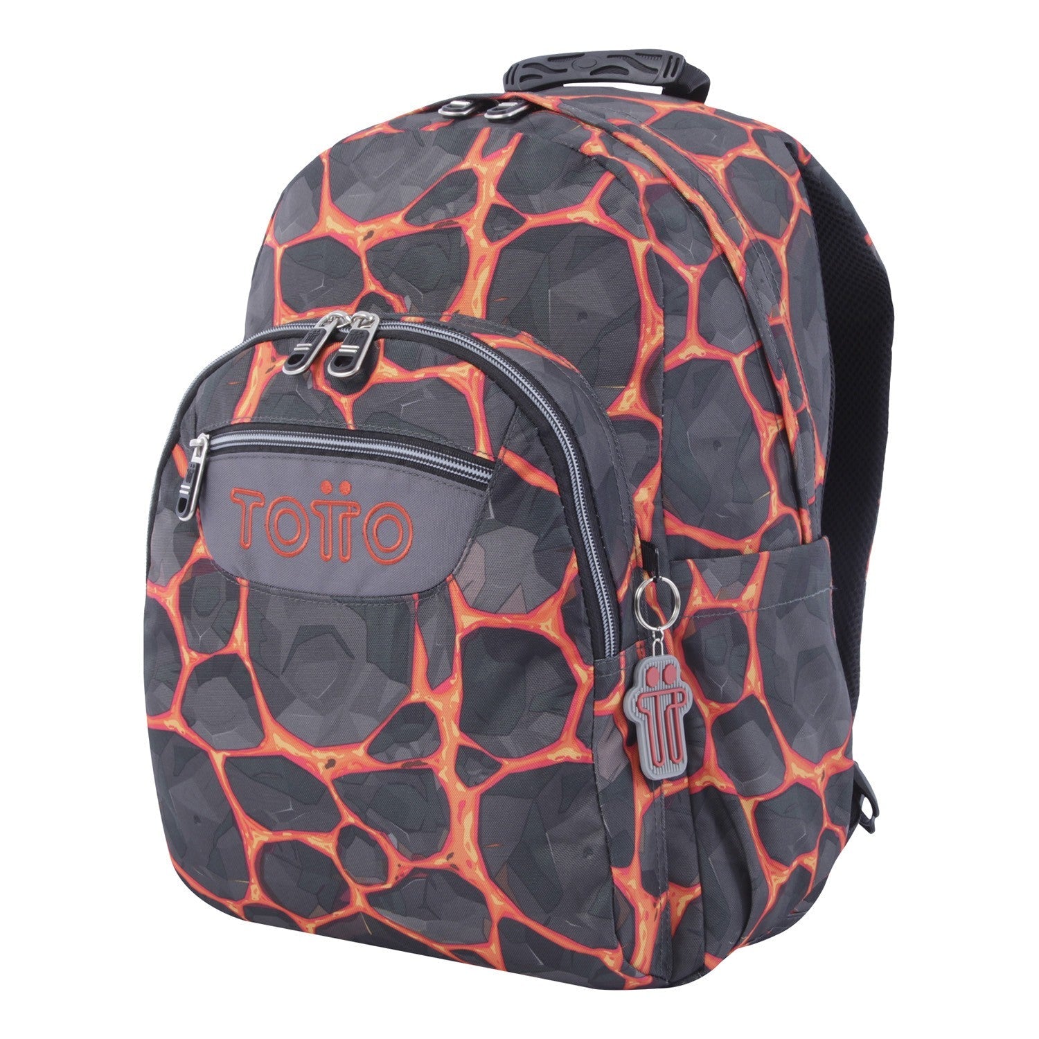 Mochila Acuareles 6R3-Estampado Rocas de TOTTO