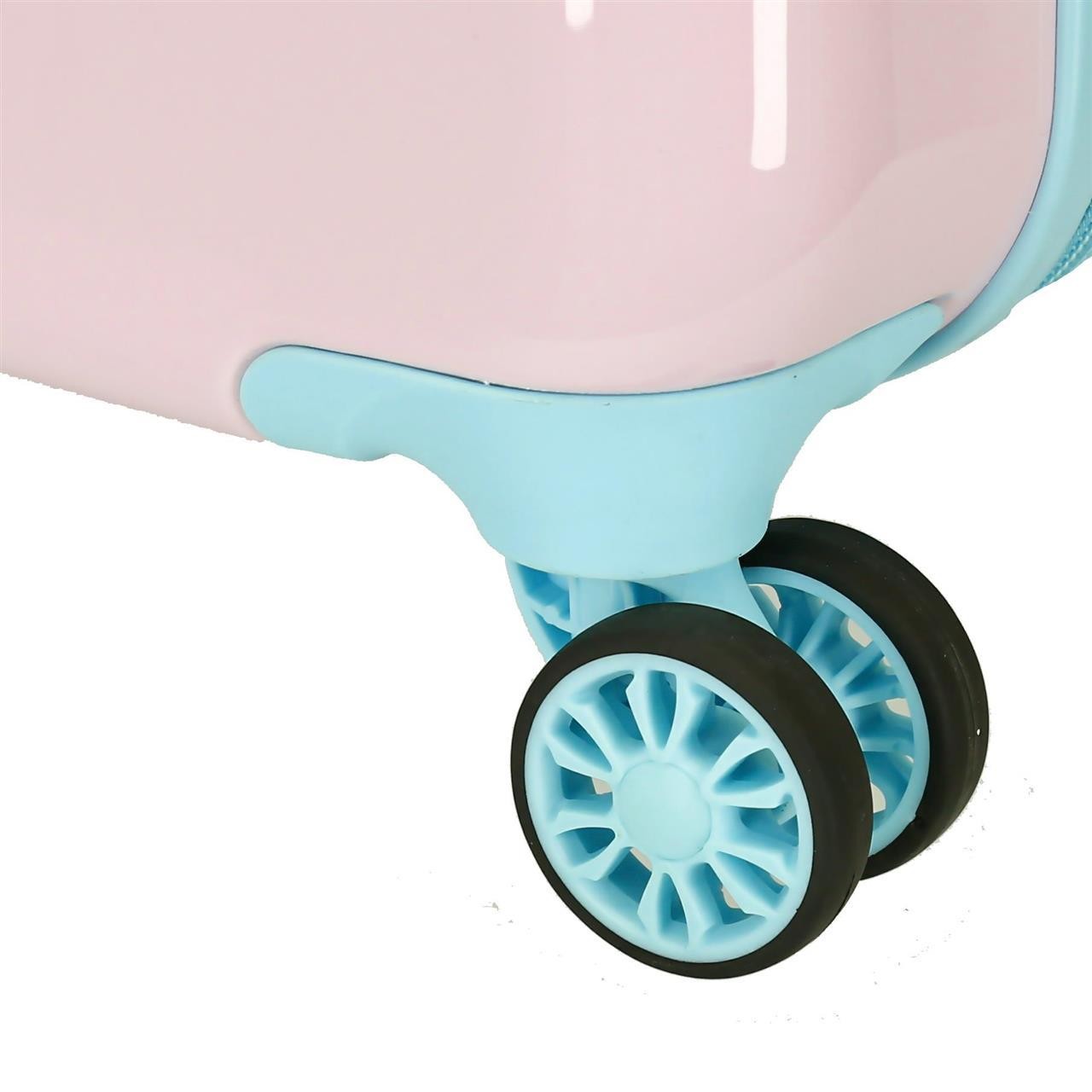 9361722 TROLLEY ABS 55CM.4R.ENSO MAGIC UNICORN ROSA