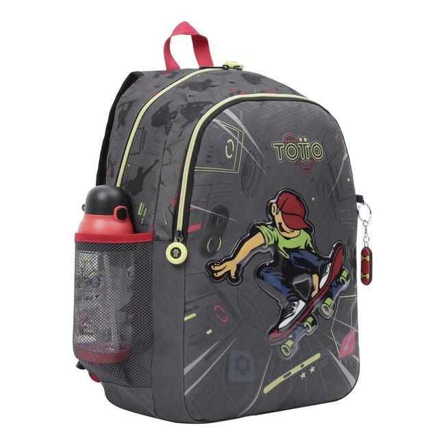 Mochila escolar grande - Muska 3Y1L Totto