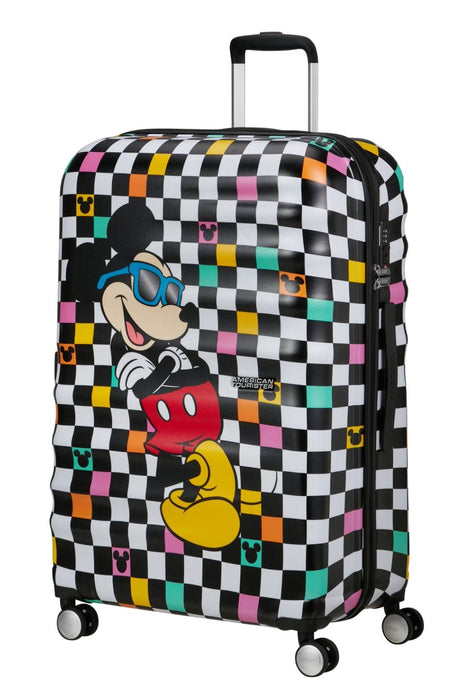 AMERICAN TOURISTER MALETA GRANDE MICKEY CHECK 77CM