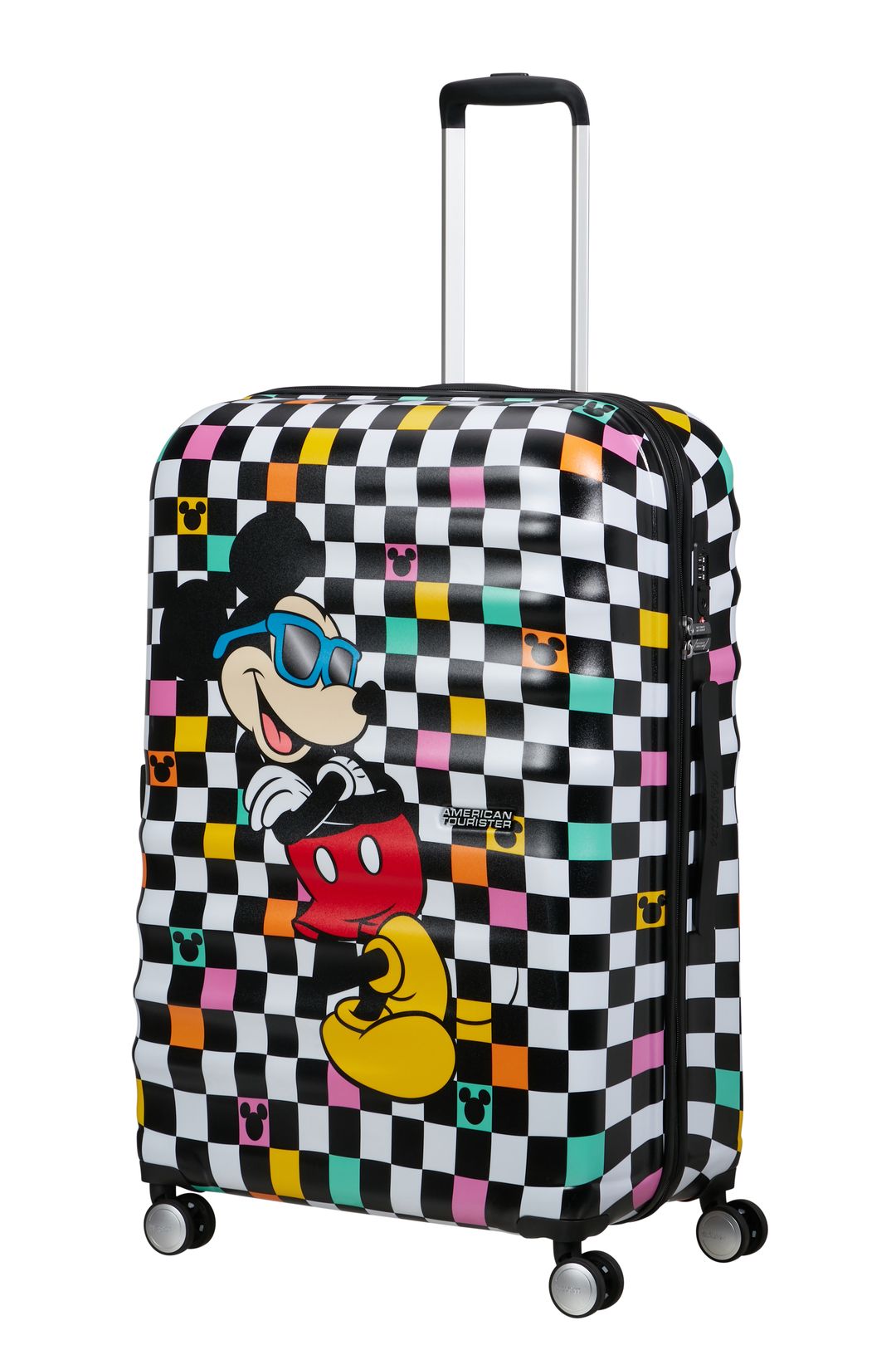 AMERICAN TOURISTER MALETA GRANDE MICKEY CHECK 77CM