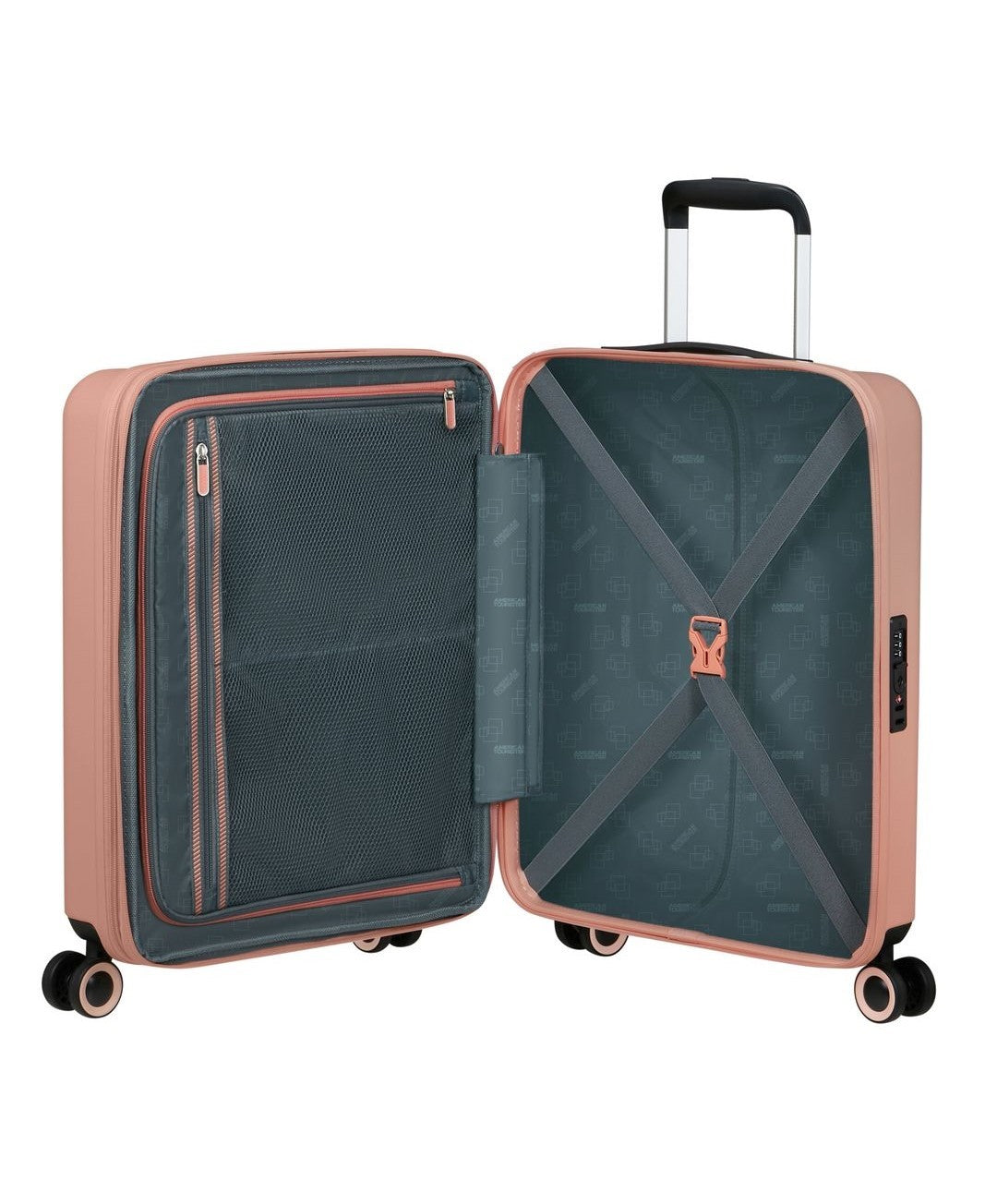 AMERICAN TOURISTER MALETA DE CABINA EXTENSIBLE DYNABELT 55CM