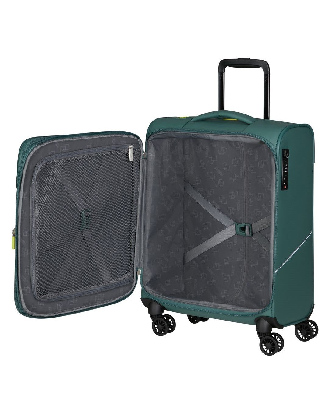 AMERICAN TOURISTER MALETA DE CABINA EXTENSIBLE SUMMERRIDE 55CM - Tejido Ripstop