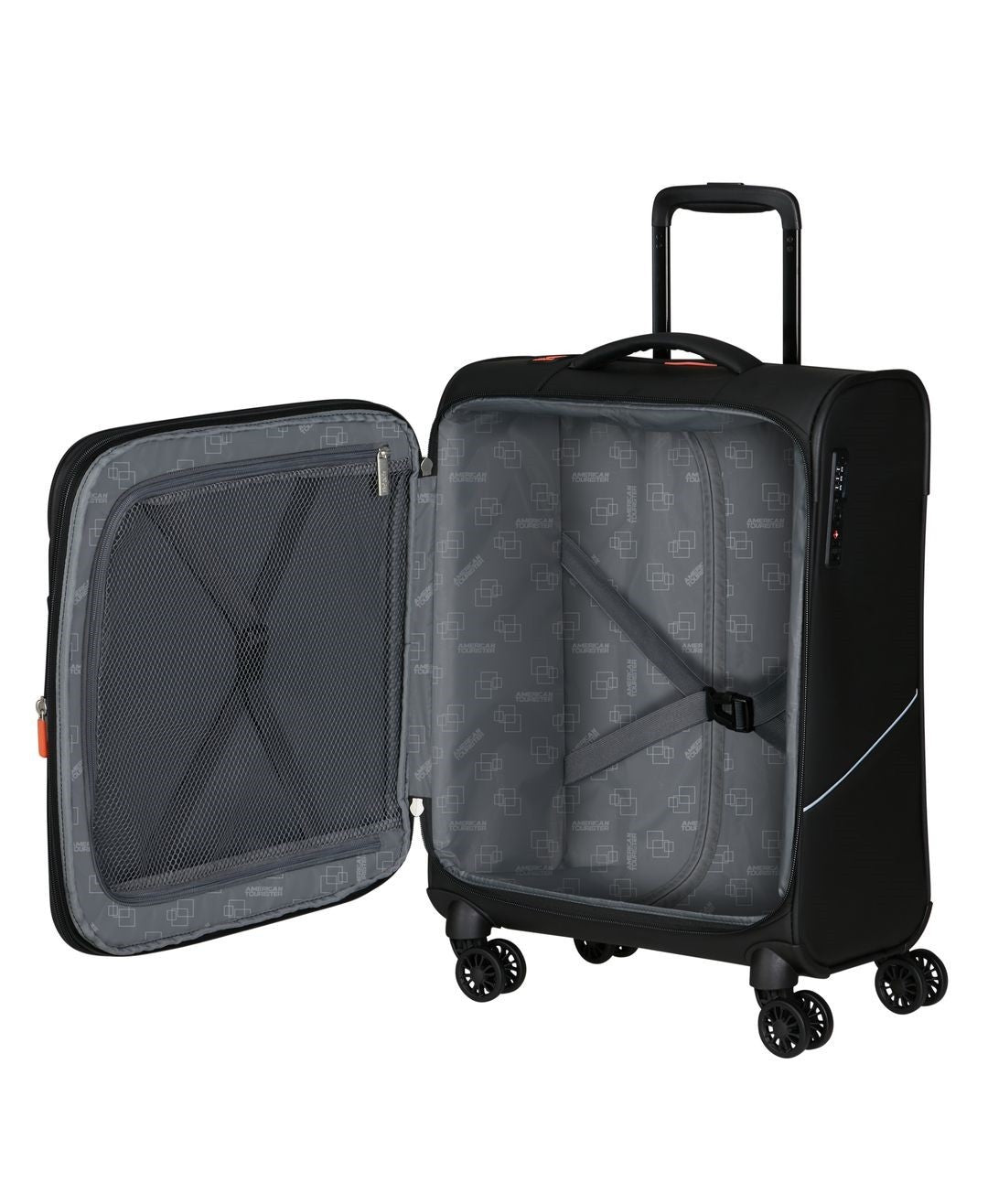 AMERICAN TOURISTER MALETA DE CABINA EXTENSIBLE SUMMERRIDE 55CM - Tejido Ripstop