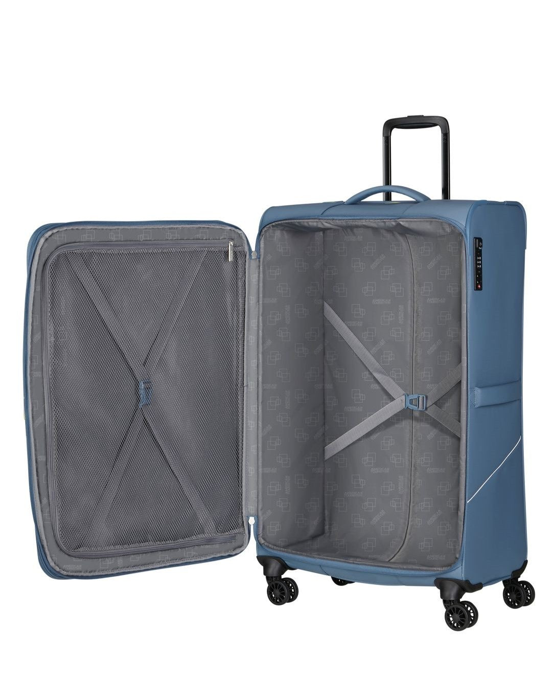 AMERICAN TOURISTER MALETA GRANDE EXTENSIBLE SUMMERRIDE 80CM - Tejido Ripstop