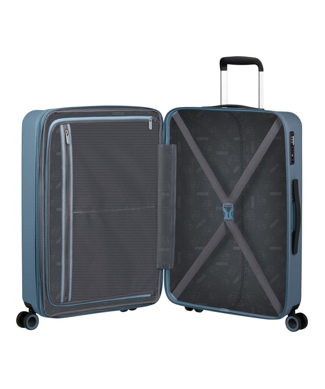 AMERICAN TOURISTER MALETA MEDIANA EXTENSIBLE  DYNABELT 66CM