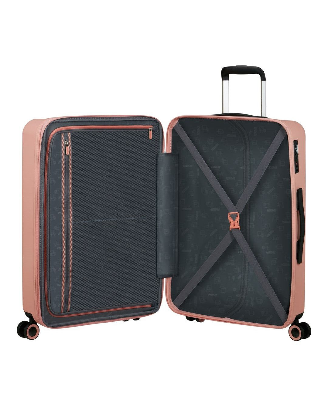 AMERICAN TOURISTER MALETA MEDIANA EXTENSIBLE  DYNABELT 66CM