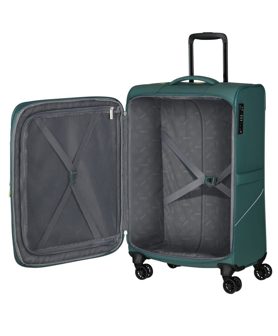 AMERICAN TOURISTER MALETA MEDIANA EXTENSIBLE SUMMERRIDE 69CM - Tejido Ripstop