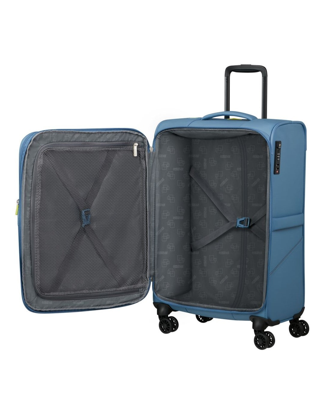 AMERICAN TOURISTER MALETA MEDIANA EXTENSIBLE SUMMERRIDE 69CM - Tejido Ripstop