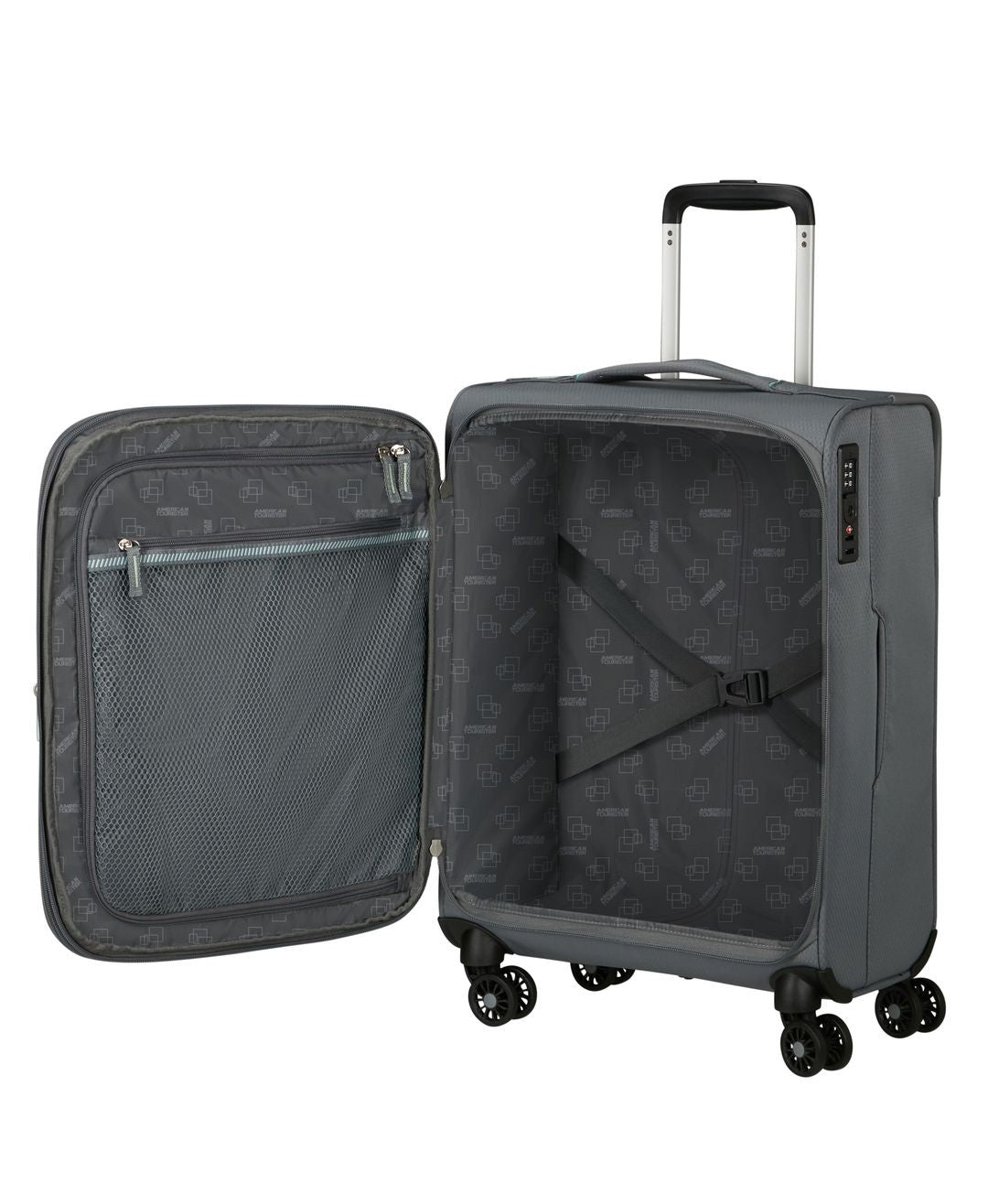 AMERICAN TOURISTER TROLLEY DE CABINA EXTENSIBLE AEROSPIN 55CM