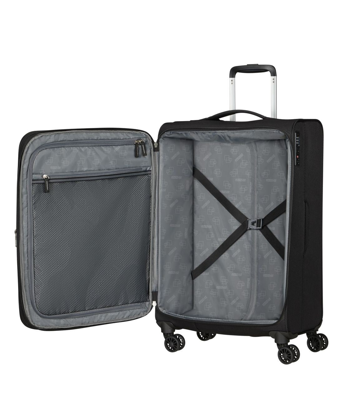 AMERICAN TOURISTER TROLLEY MEDIANO EXTENSIBLE AEROSPIN 69CM