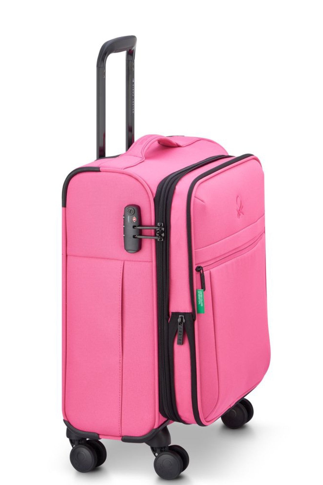 Benetton by Delsey Paris - Maleta Trolley cabina slim expandible 55 cm