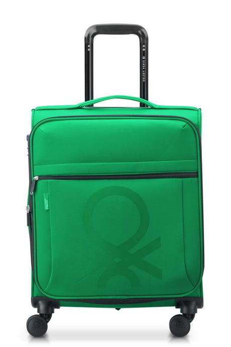 Benetton by Delsey Paris - Maleta Trolley expandible cabina slim55 cm