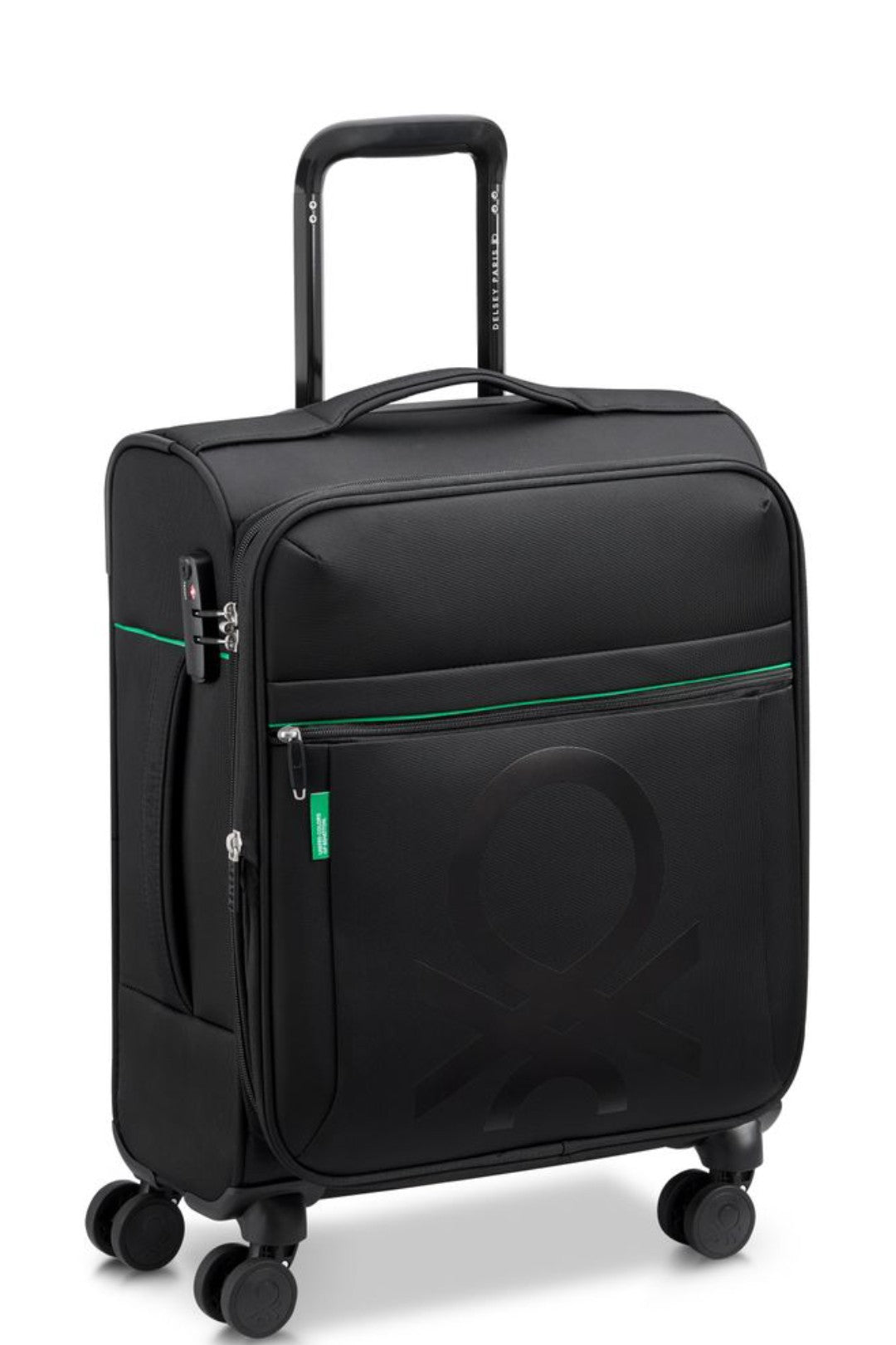 Benetton by Delsey Paris - Maleta Trolley expandible cabina slim55 cm