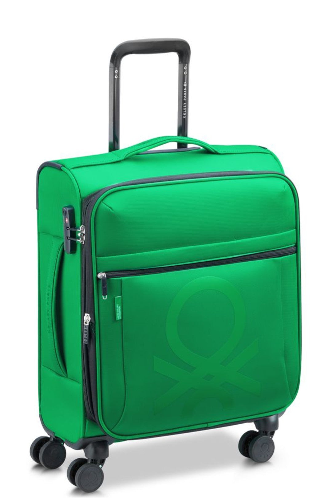 Benetton by Delsey Paris - Maleta Trolley expandible cabina slim55 cm