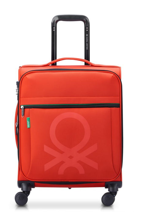 Benetton by Delsey Paris - Maleta Trolley expandible cabina slim55 cm