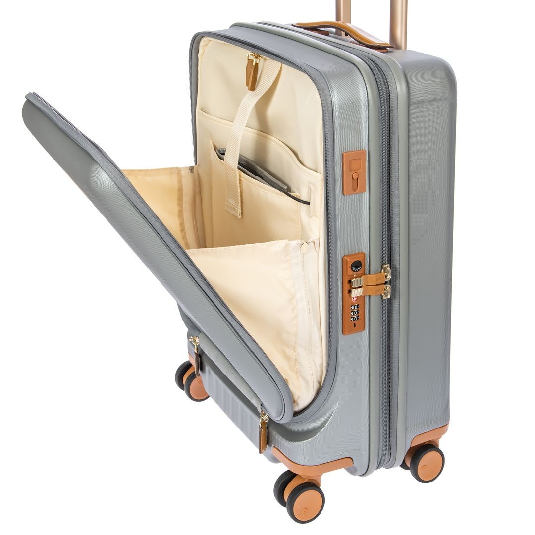 BRIC'S CAPRI Trolley Rígido expandible 55cm con bolsillo