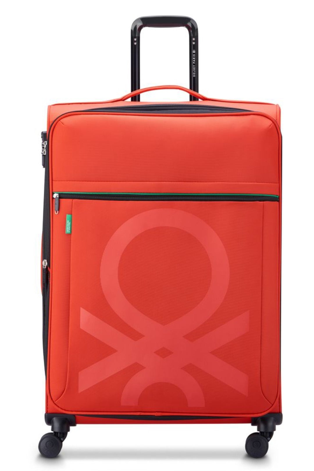 Color Block Benetton by Delsey Paris - Maleta Trolley expandible 76 cm