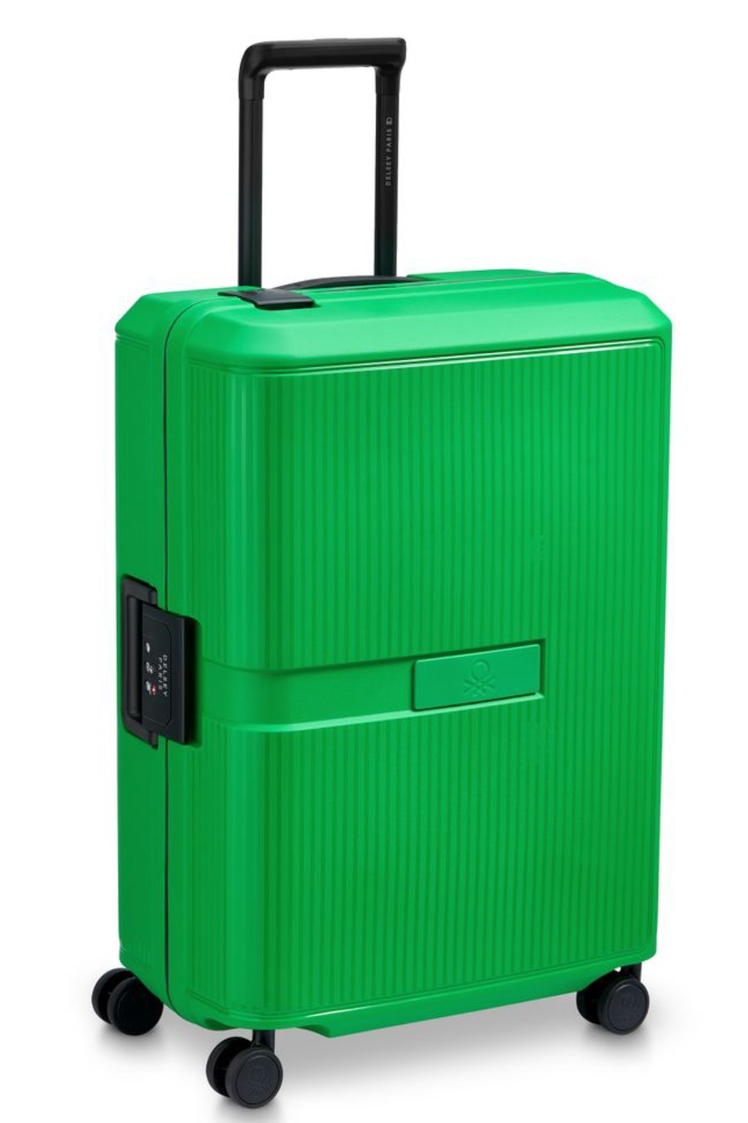 Color Block Hardside Benetton by Delsey Paris - Maleta Trolley 66 cm